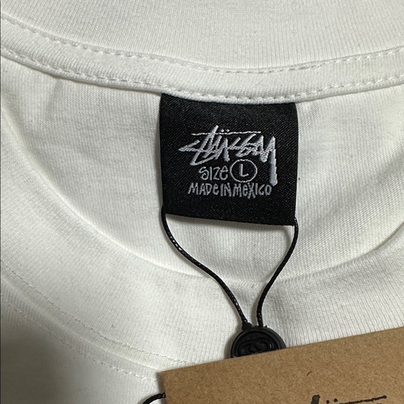 Stussy x Our Legacy LA Stockholm Graphic Tee White Size L NWT - Picture 3 of 5